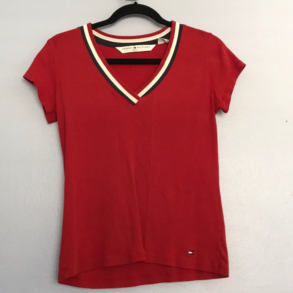 Tommy Hilfiger red tshirt