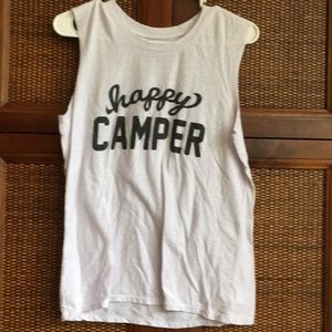 Happy camper sub_urban riot sleeveless tee S lilac