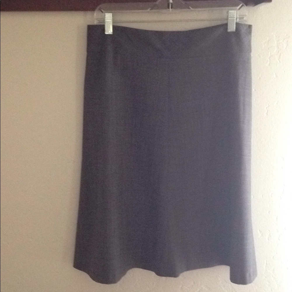 Classic a-line gray skirt