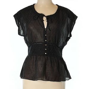 Flash sale! HD in Paris Anthropologie peplum top