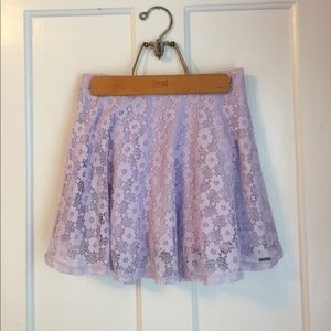 Purple skater skirt