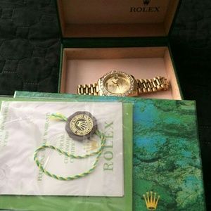 Diamond Rolex Watch