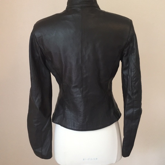 Dark Chocolate Brown Italian Leather Jacket