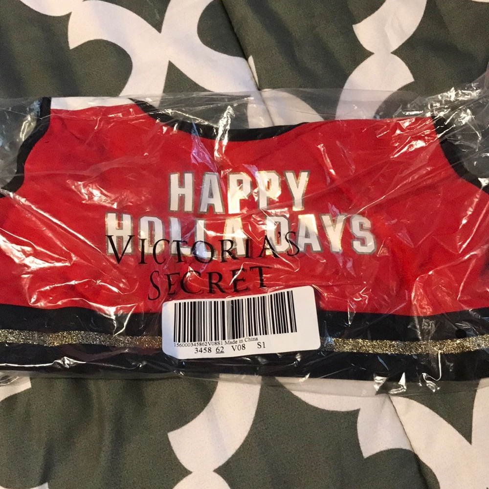Christmas sports bra