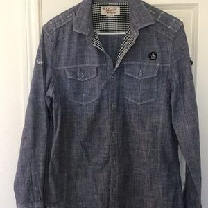 💙Pinguin heritage slim fit shirt💙