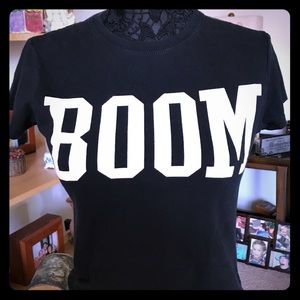 BOOM BLACK TSHIRT