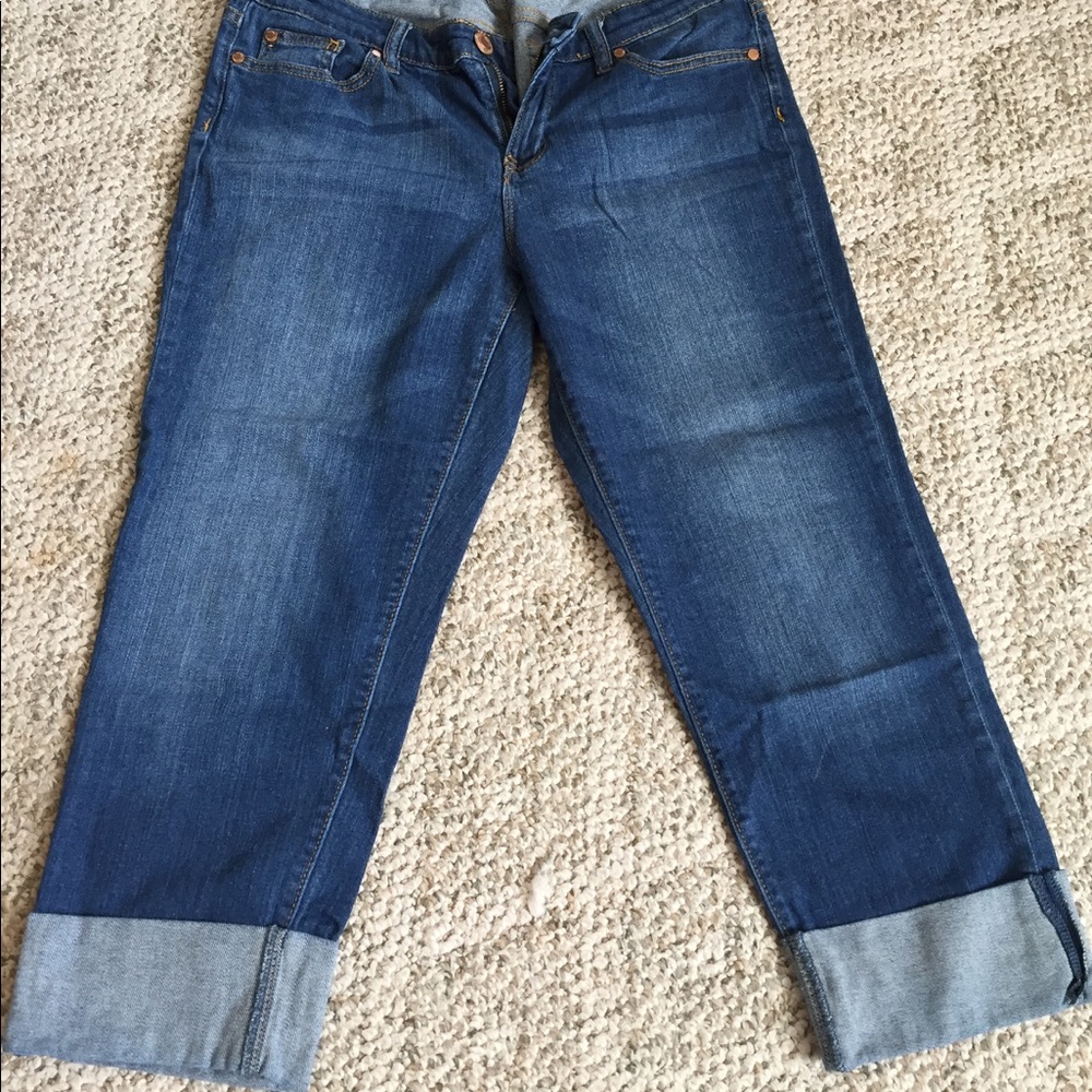 Gap cropped jeans
