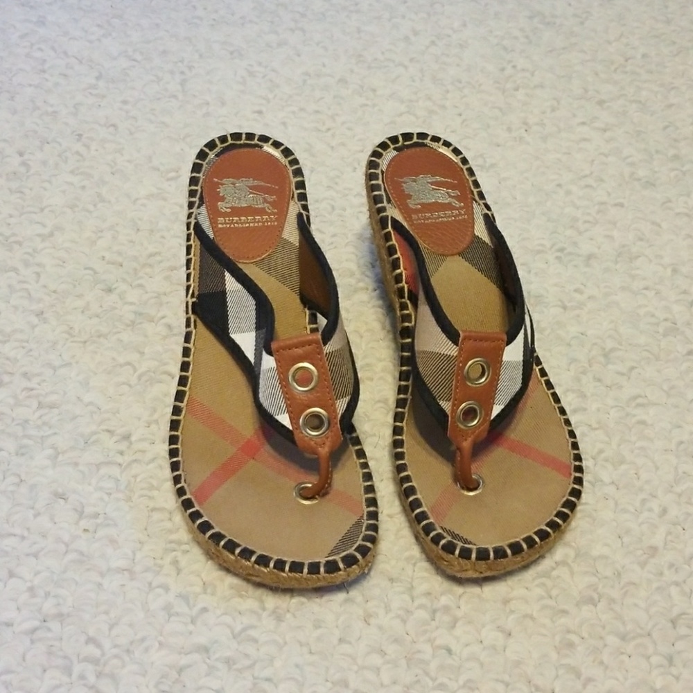 Burberry Wedge Shoes