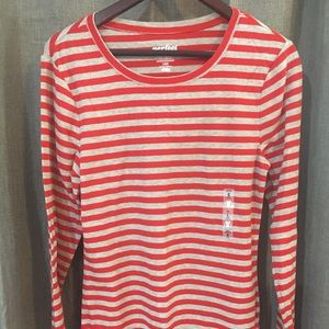 NEW Old Navy striped LS tee