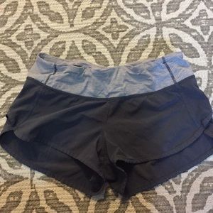 Two Lulu sport shorts