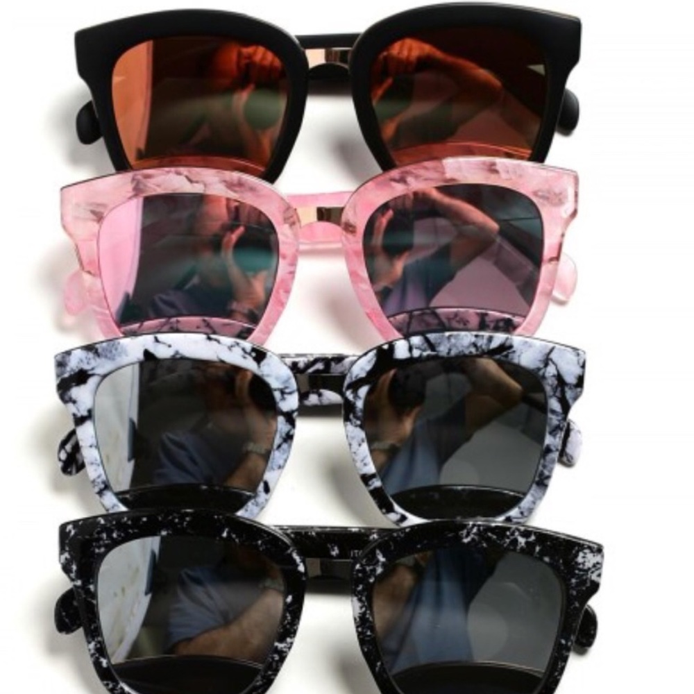 MARBLE MIRROR SUNGLASSES ✨ - Picture 1 of 2