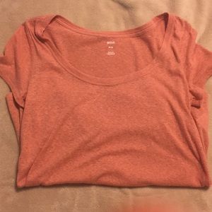 Pink scoop neck t-shirt