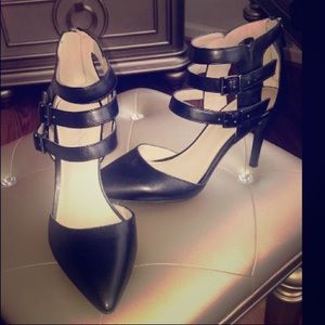 Black leather shoes🔥 Jessica Simpson final price