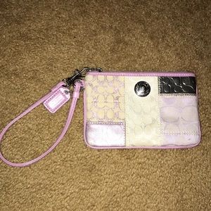 Coach wristlet