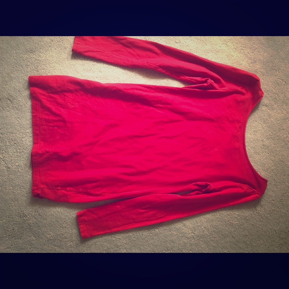 Simple right red dress