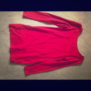 Simple right red dress