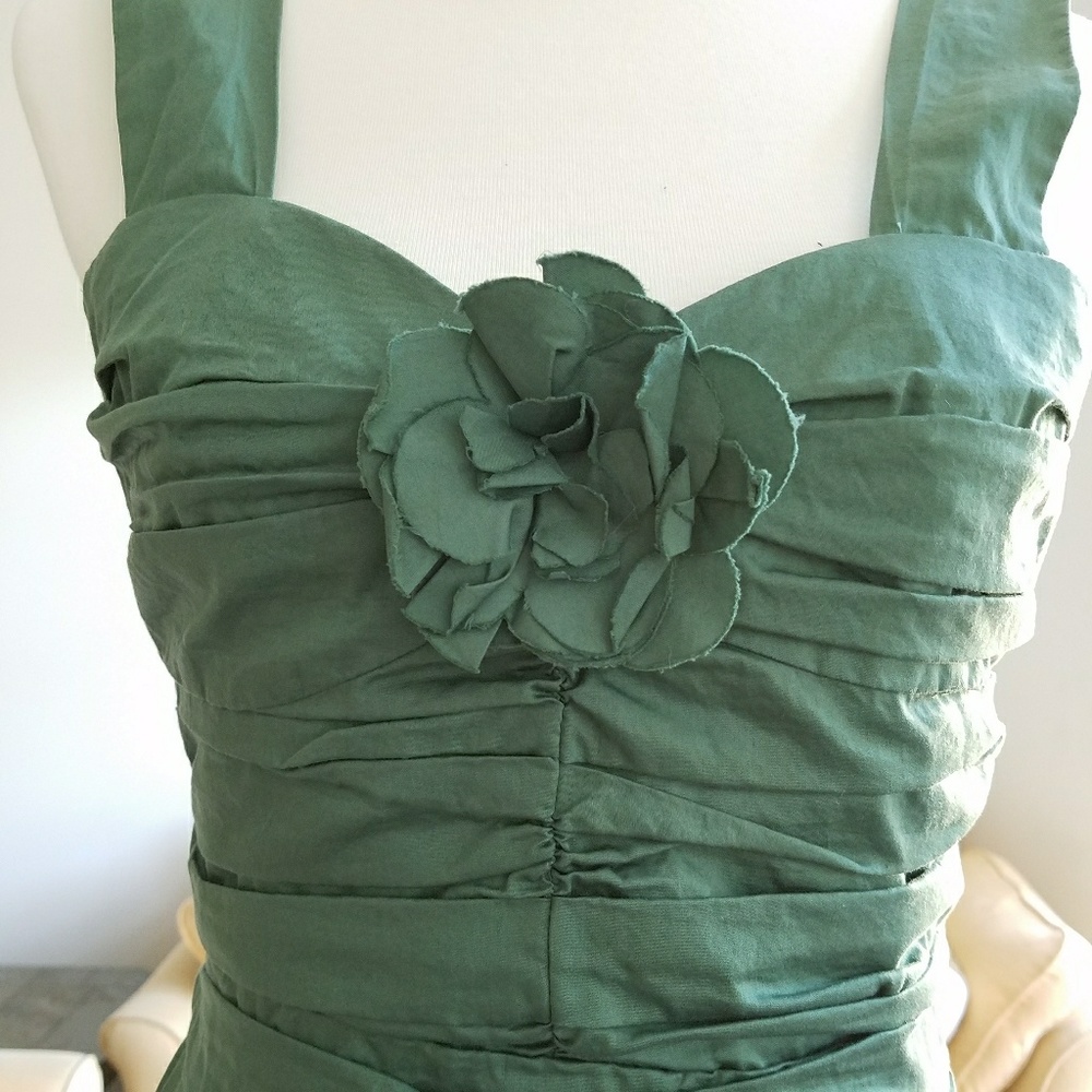 Fairly made in Italy green dress size 2