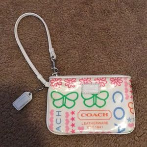Coach wristlet