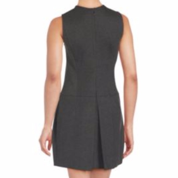 Vince V-neck Pleated Sheath Dress - Picture 2 of 8