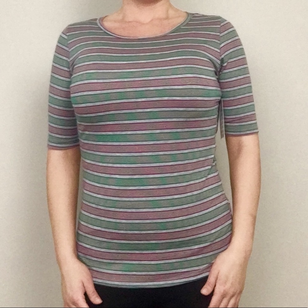 LuLaRoe Striped GiGi - Picture 2 of 5