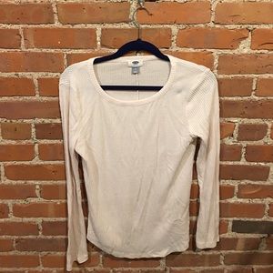 Baby pink long sleeved top