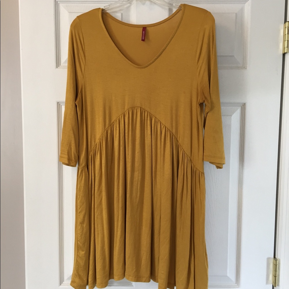 Mustard yellow tunic