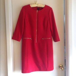 Super-cute Ann Taylor zippered dress.