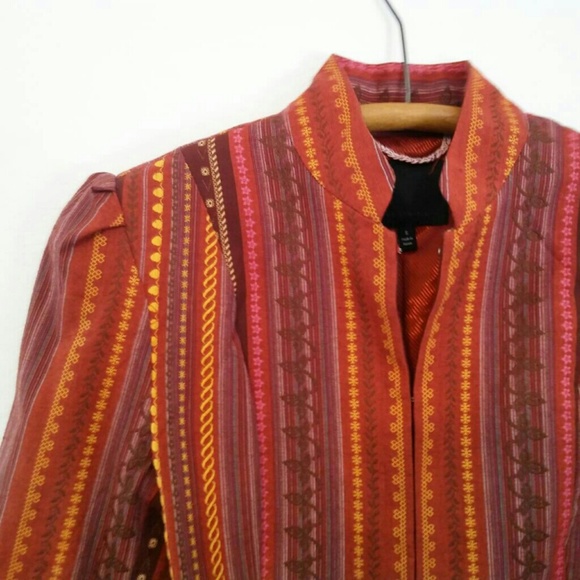 Woven Folk Jacket - Picture 2 of 3