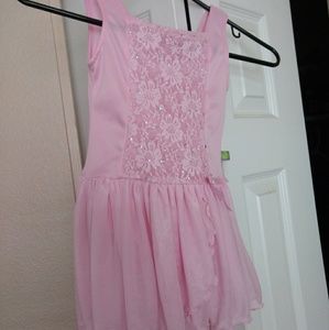 Kids Pink Dance Leotard