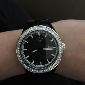 Adidas black watch.