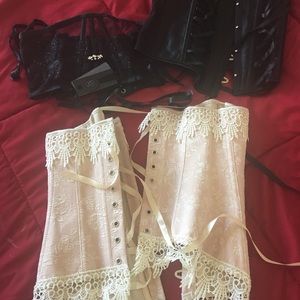 Corsets!  Two are new with tags