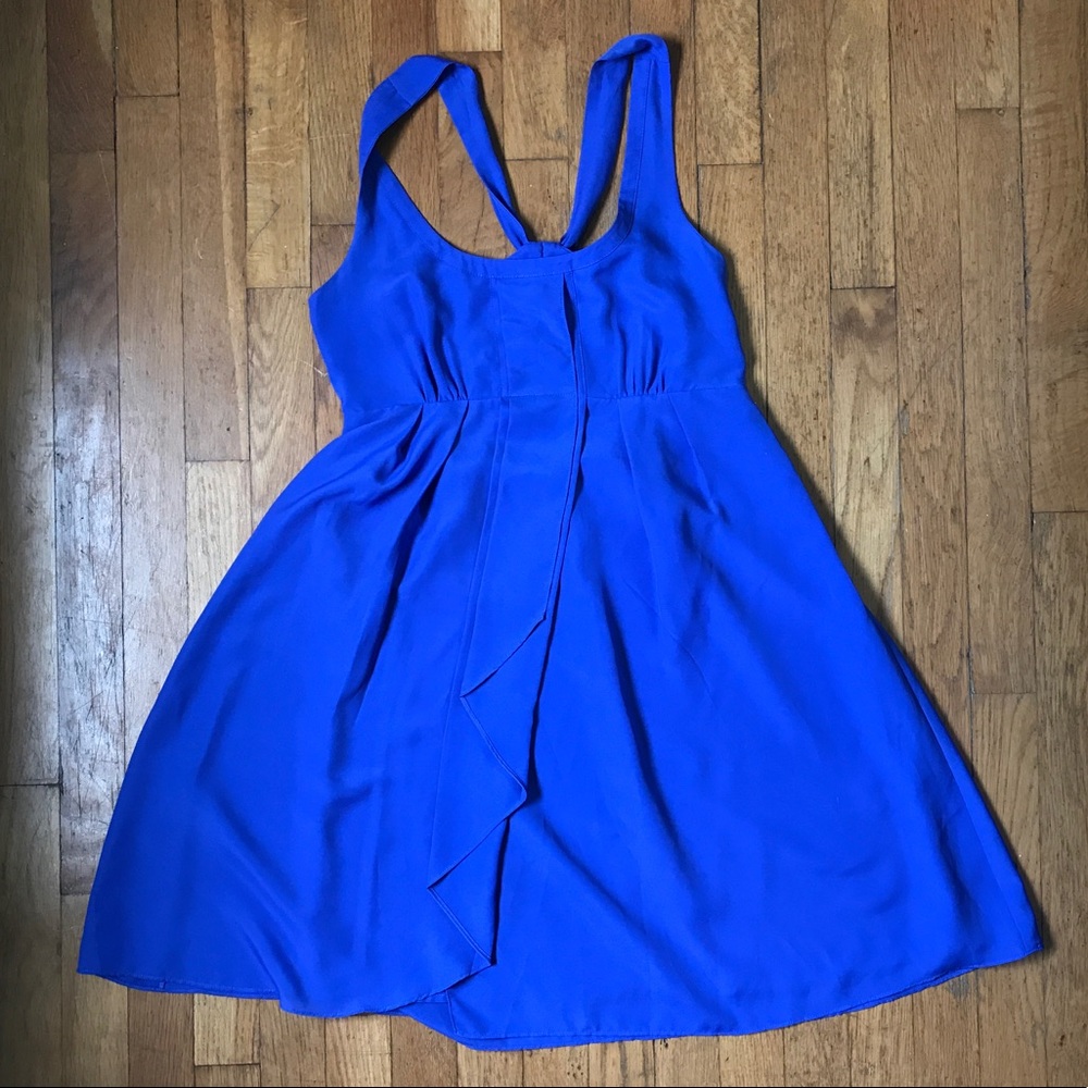 Jewel blue Jessica Simpson dress