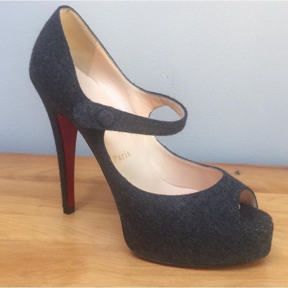 louboutin mary jane peep toe louboutin mary jane peep toe