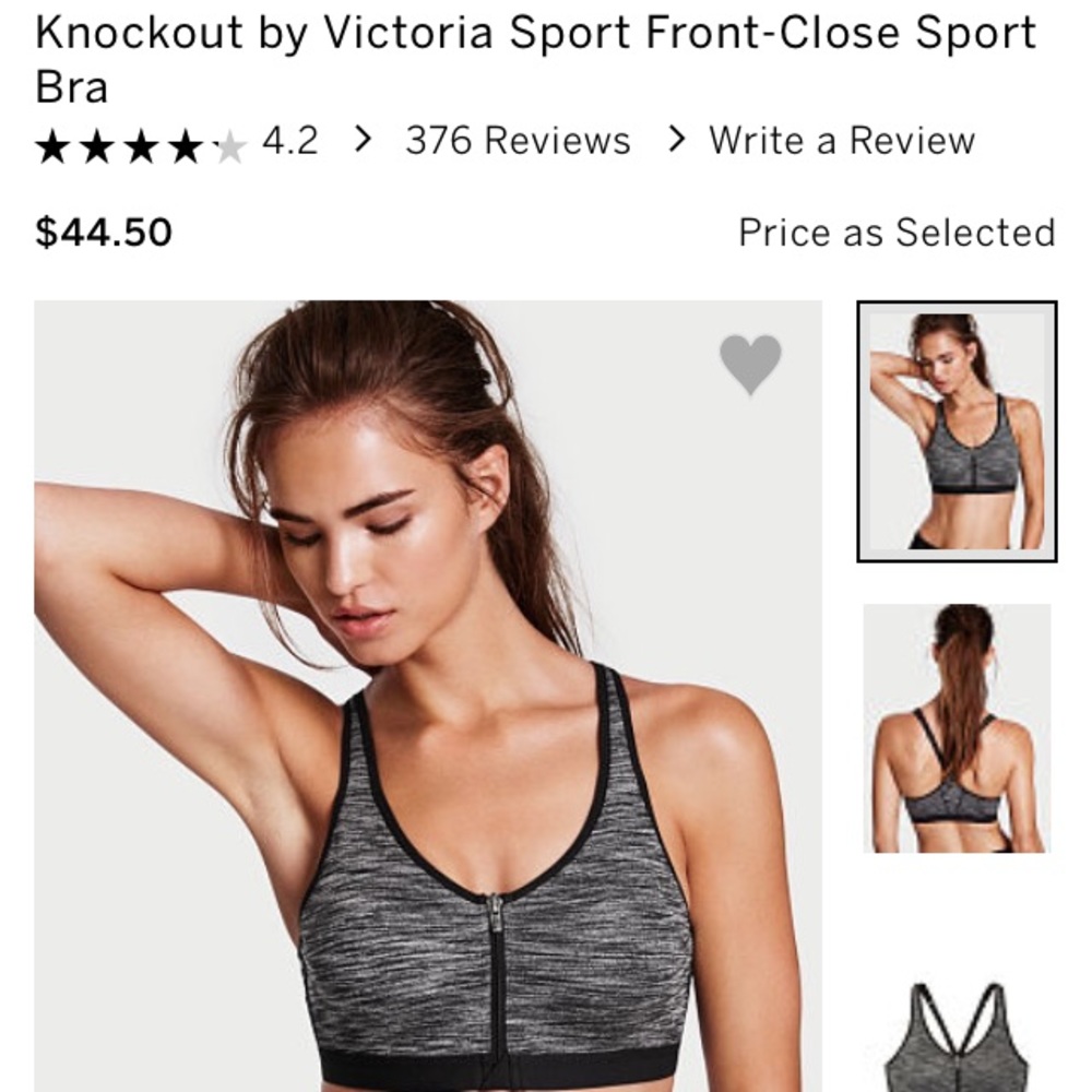 Knockout by Victoria Sport Bra NWT