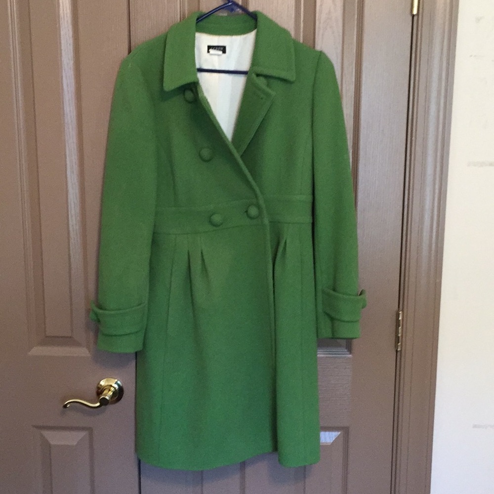 Knee length, wool pea coat
