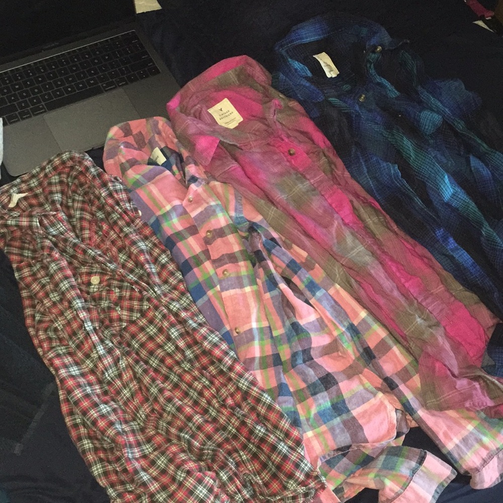 American eagle flannel bundle