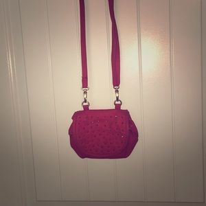 Zara Girls Red and Gold Spike Purse