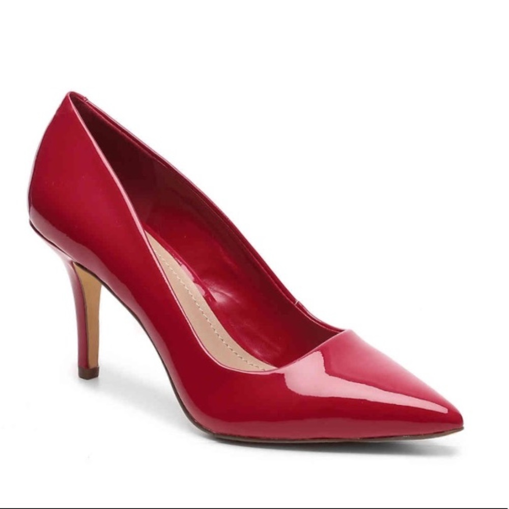 Gaminkha Patent Red Pump