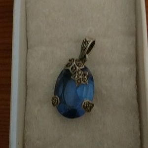 925 Sterling stone charm