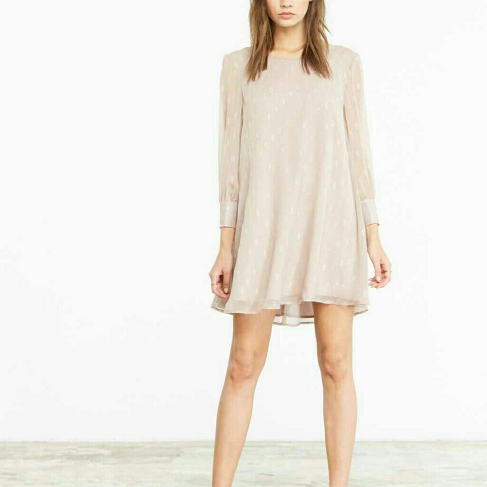 BB Dakota Warren Metallic Dress