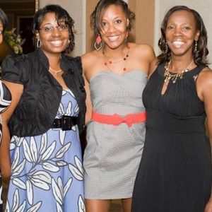 Sweetheart black and white houndstooth mini dress