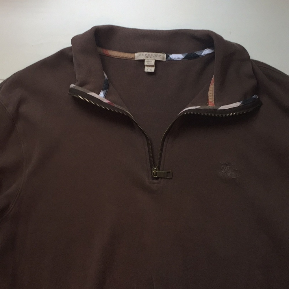 Burberry Half Zip pullover