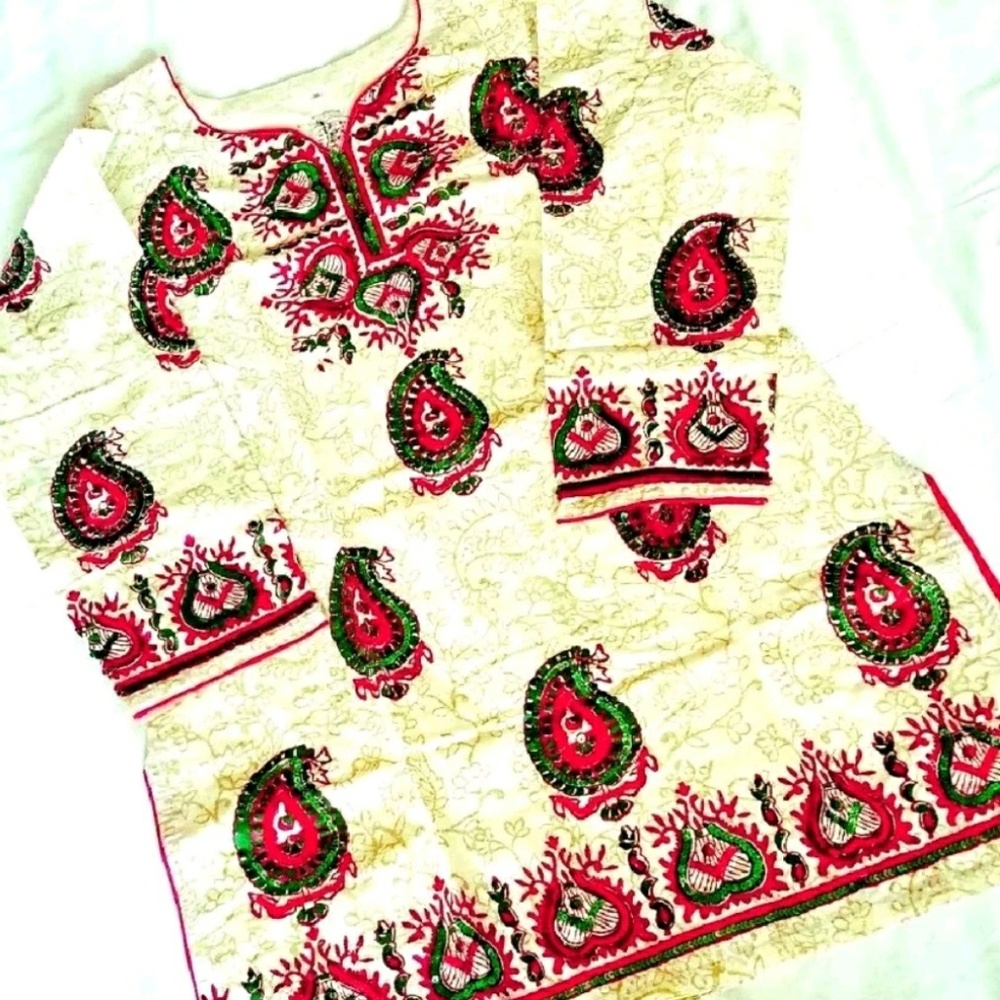 Indian pakistani sequin kurti kurta tunic top
