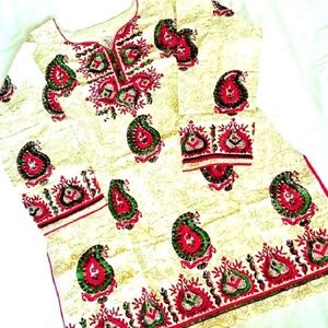 Indian pakistani sequin kurti kurta tunic top