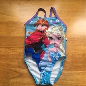 2 NWT Disney Frozen Bathing Suit sizes 4 & 6