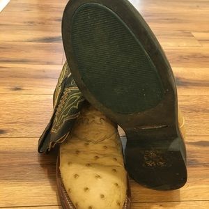 Lucchese ostrich boots