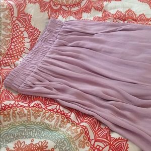 Lilac Princess Maxi Skirt