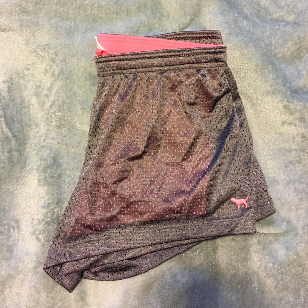 PINK shorty workout shorts