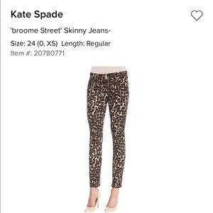 Kate Spade Broome Street Jeans