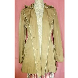 Guess Hooded Trench Coat